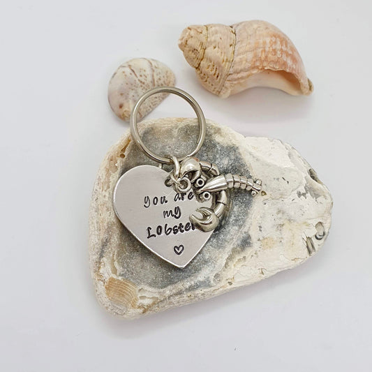 'You are my lobster' keyring