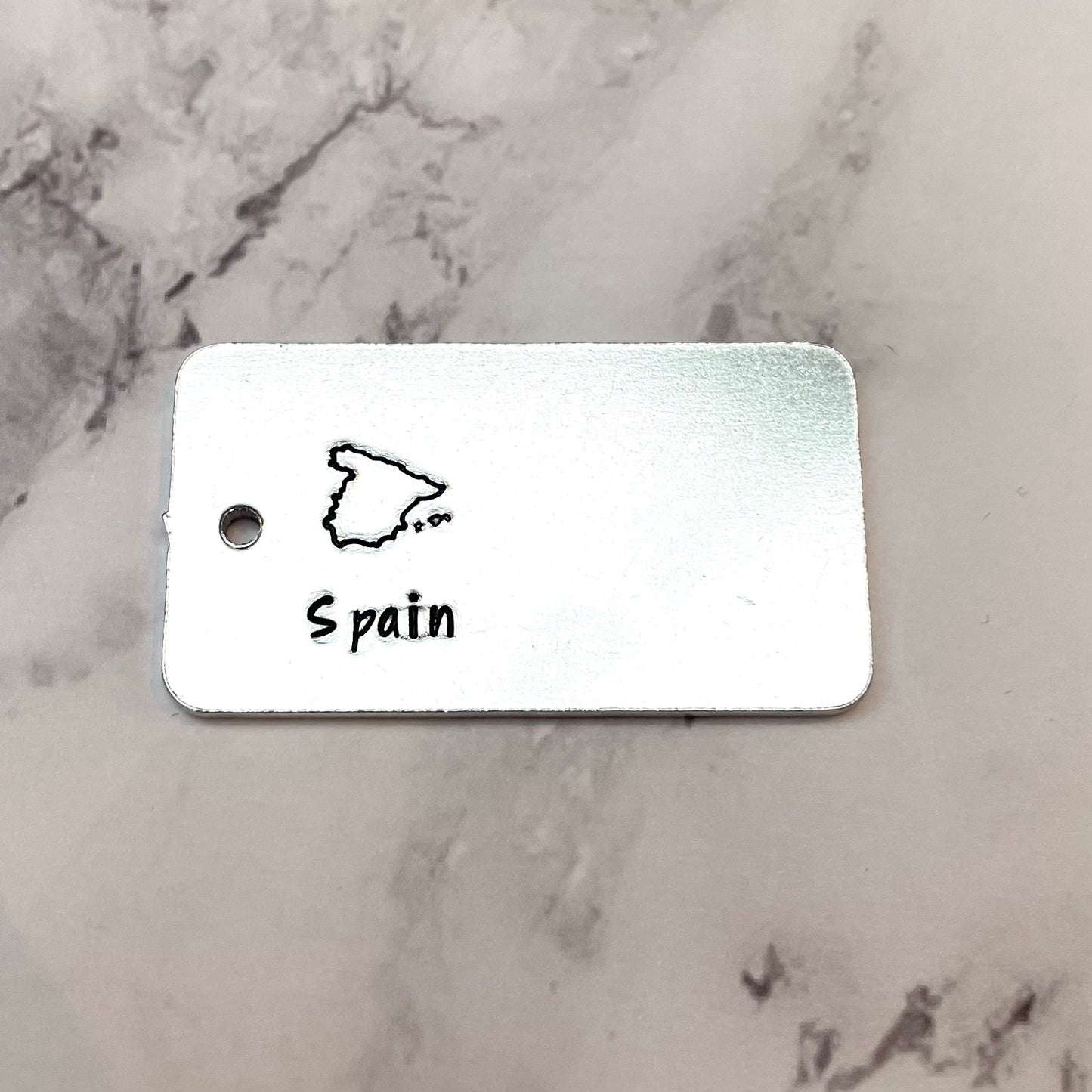 Miles Apart Close at Heart keyring - choice of countries