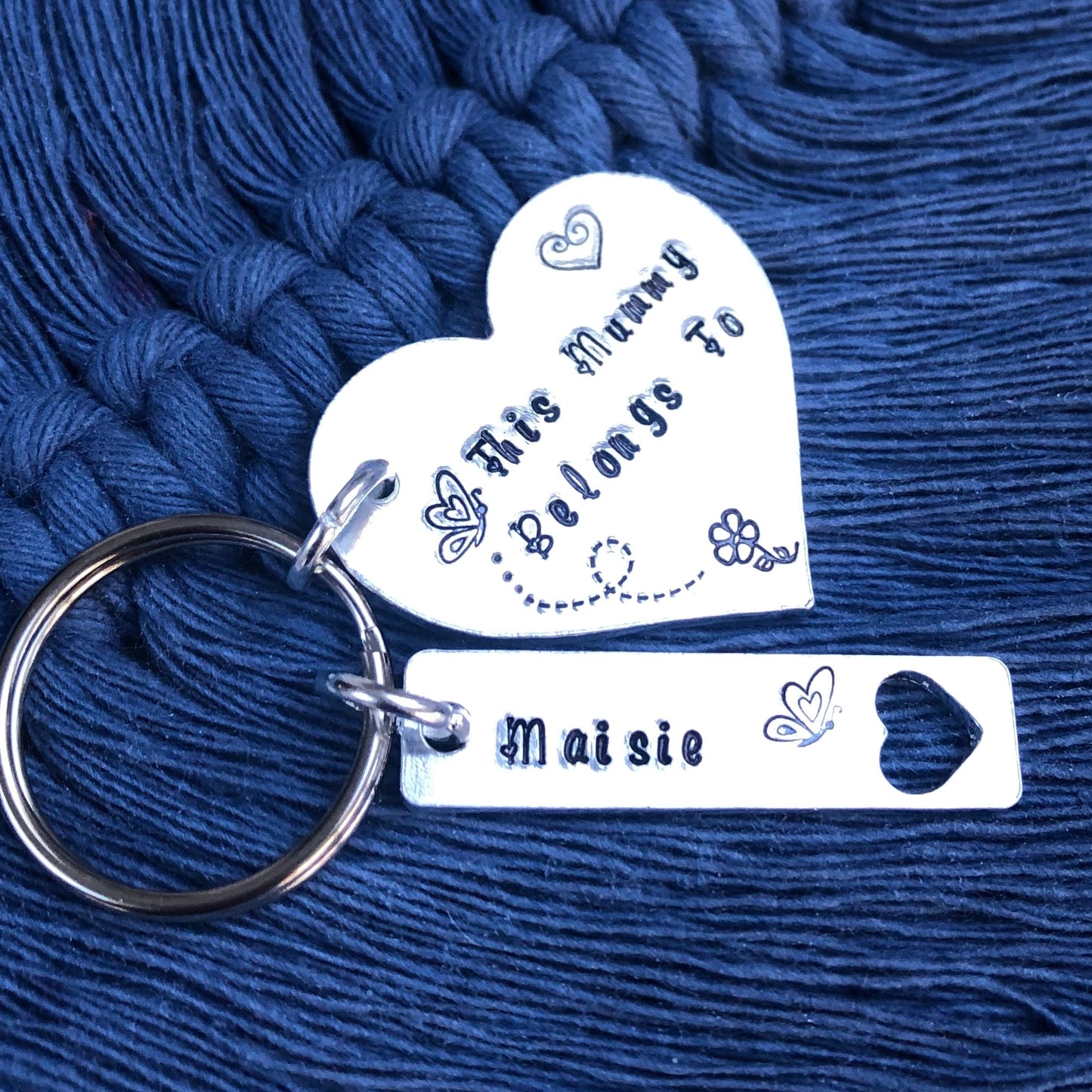 This Mummy / Mum belongs to... keyring