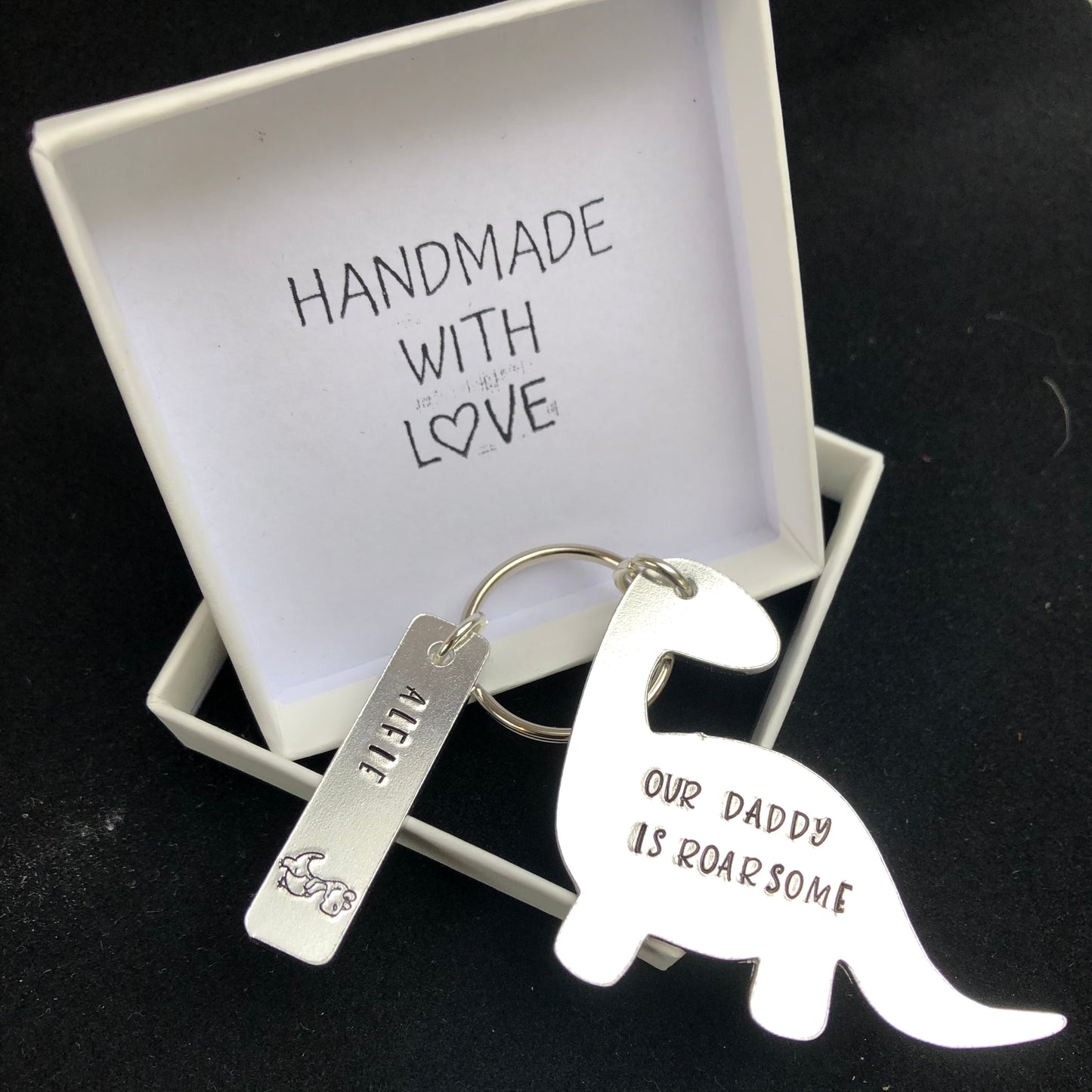 Our/My Daddy is Roarsome Fathers Day Keyring