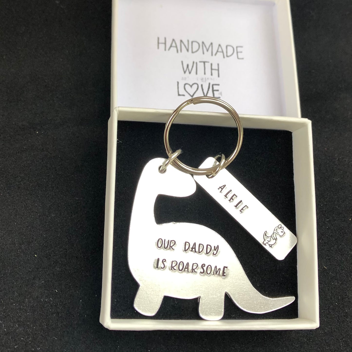 Our/My Daddy is Roarsome Fathers Day Keyring