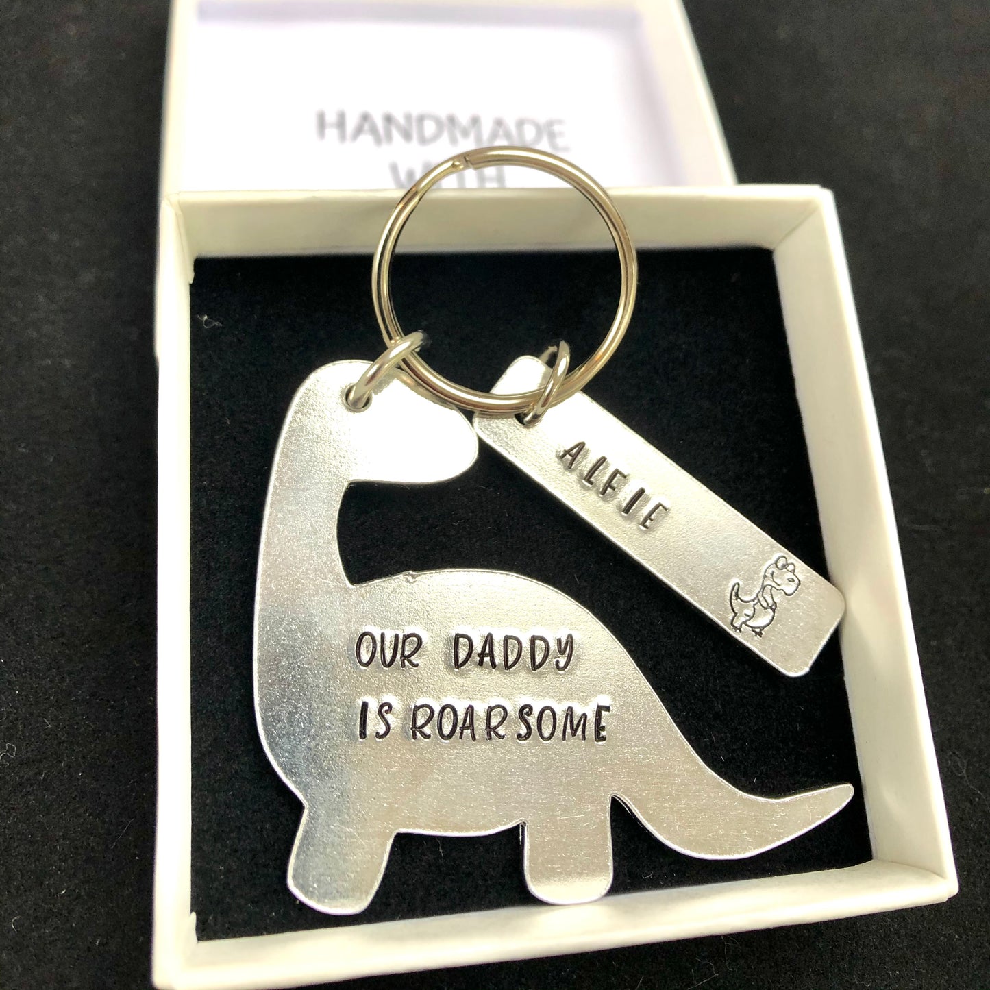 Our/My Daddy is Roarsome Fathers Day Keyring