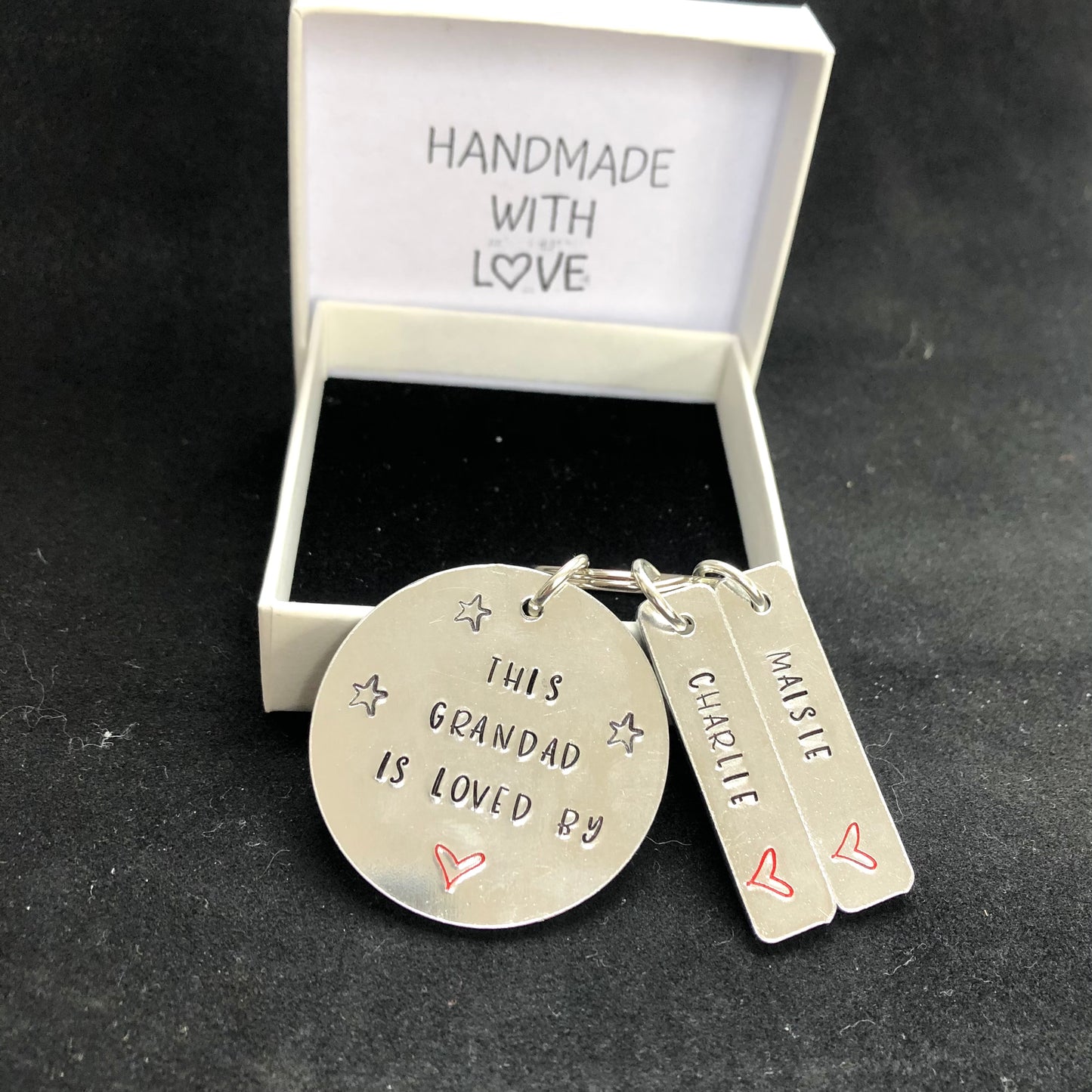 This Grandad/Grandpa/Daddy belongs to... Fathers Day Keyring