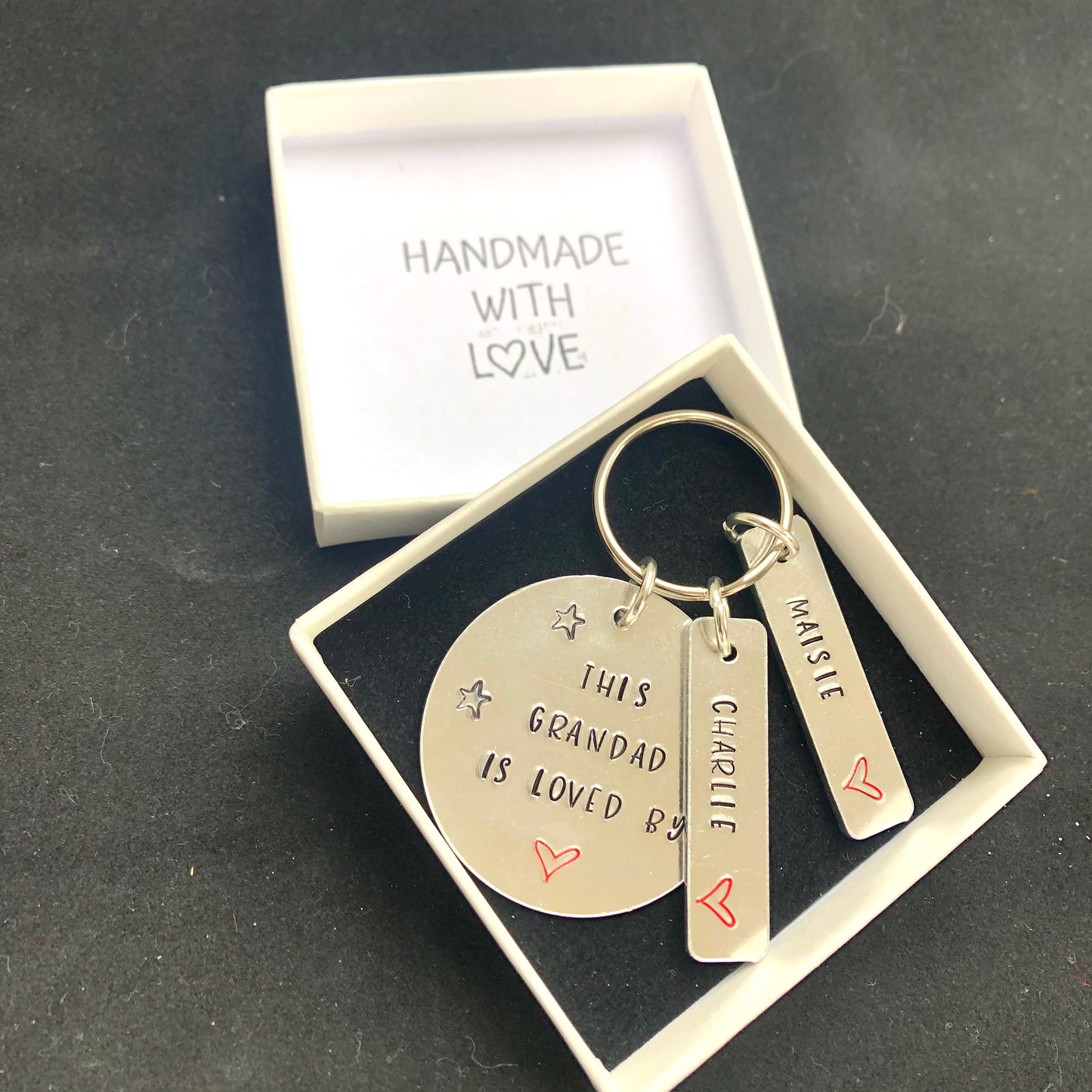 This Grandad/Grandpa/Daddy belongs to... Fathers Day Keyring