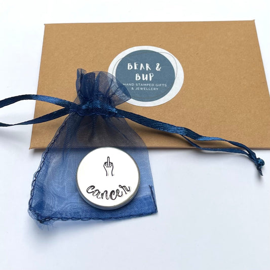 Up Yours Cancer Fridge Magnet