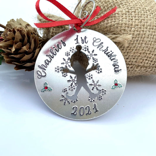 1st Christmas Decoration 2021 - Personalised