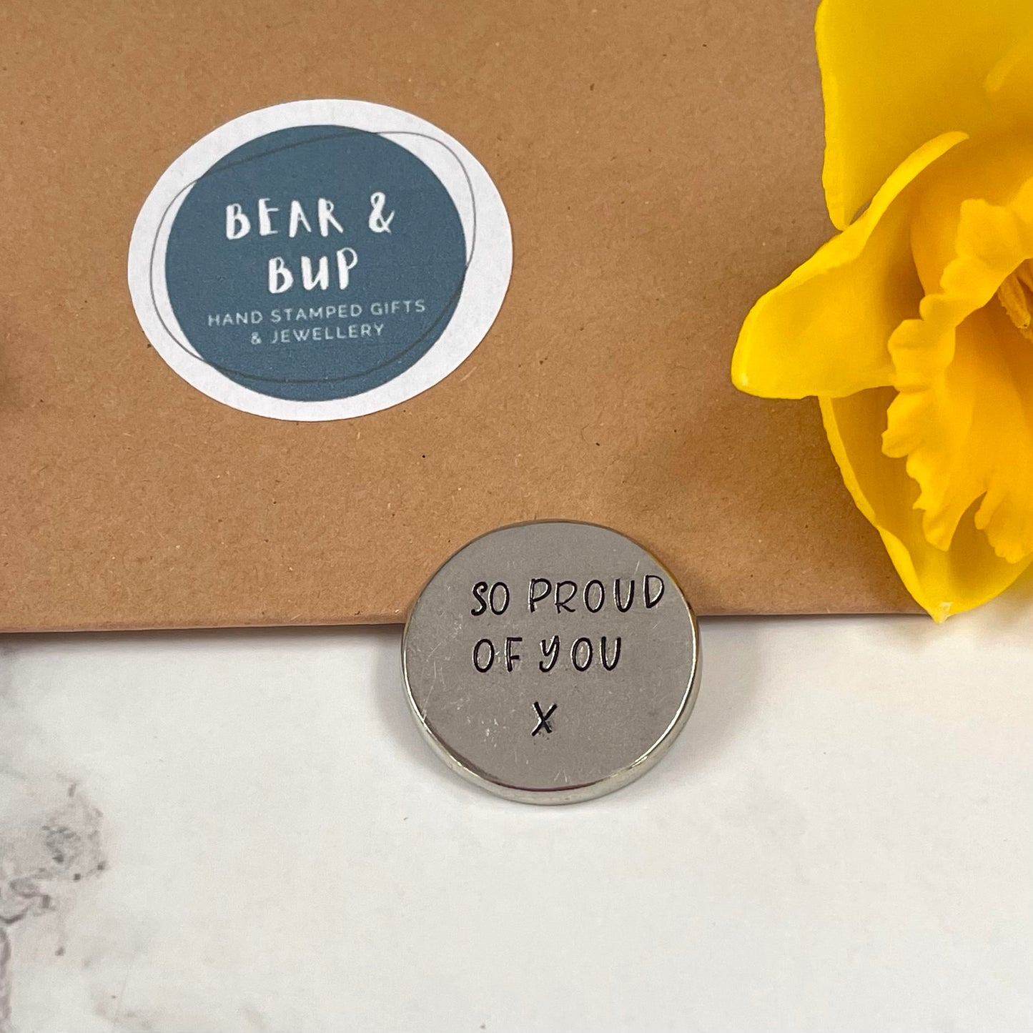 Good Luck Pewter Coin