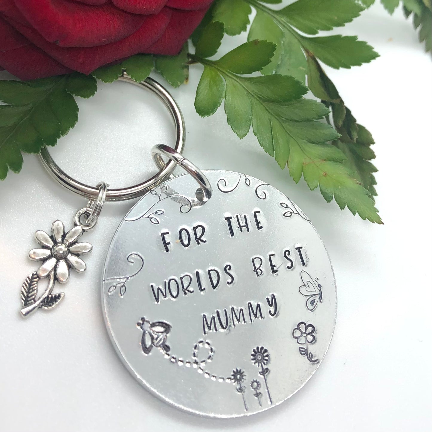 For the World's Best Mummy keyring