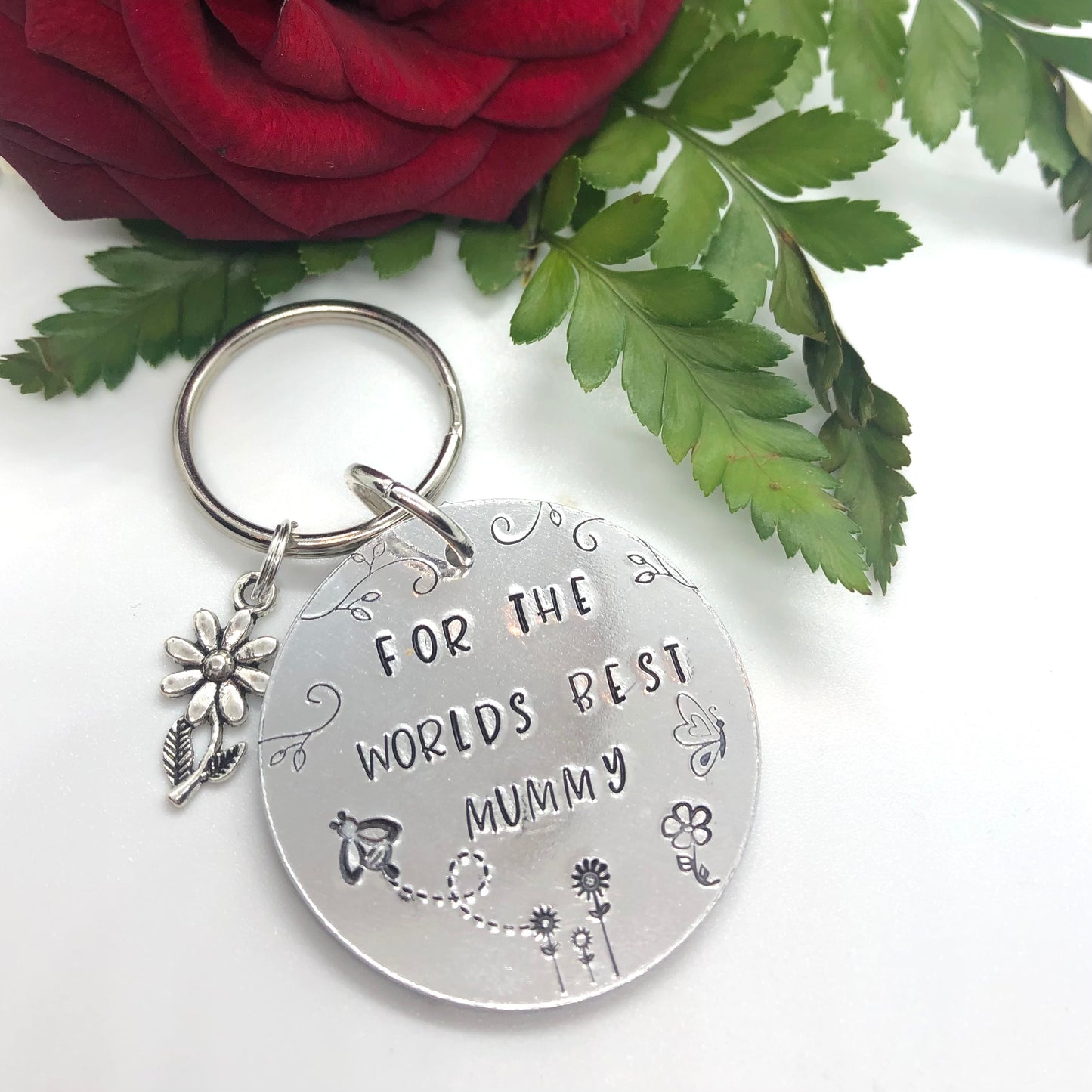 For the World's Best Mummy keyring