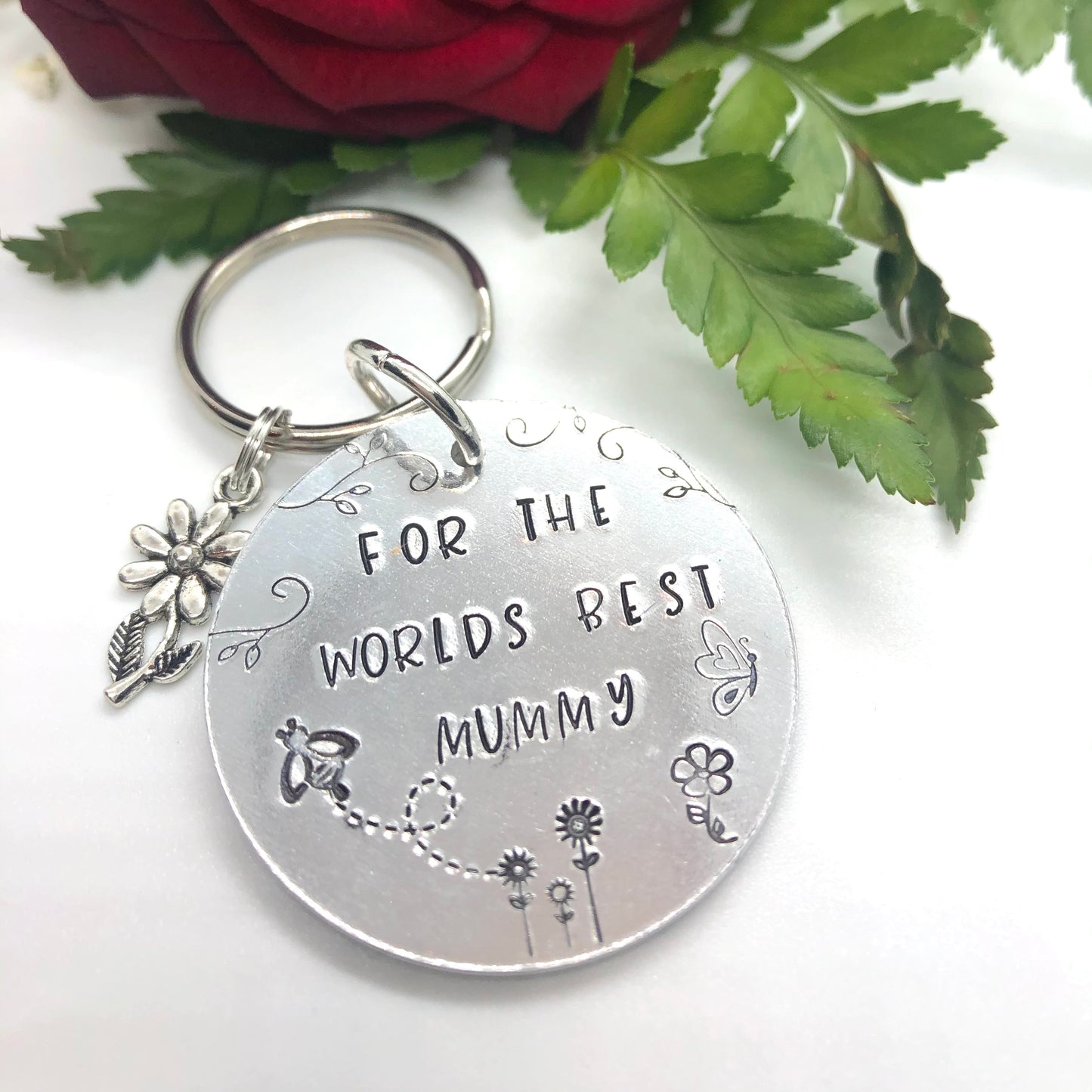 For the World's Best Mummy keyring