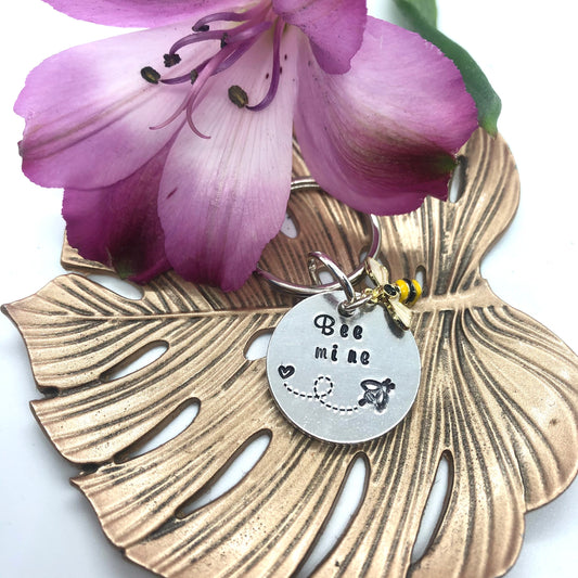 'Bee Mine' keyring