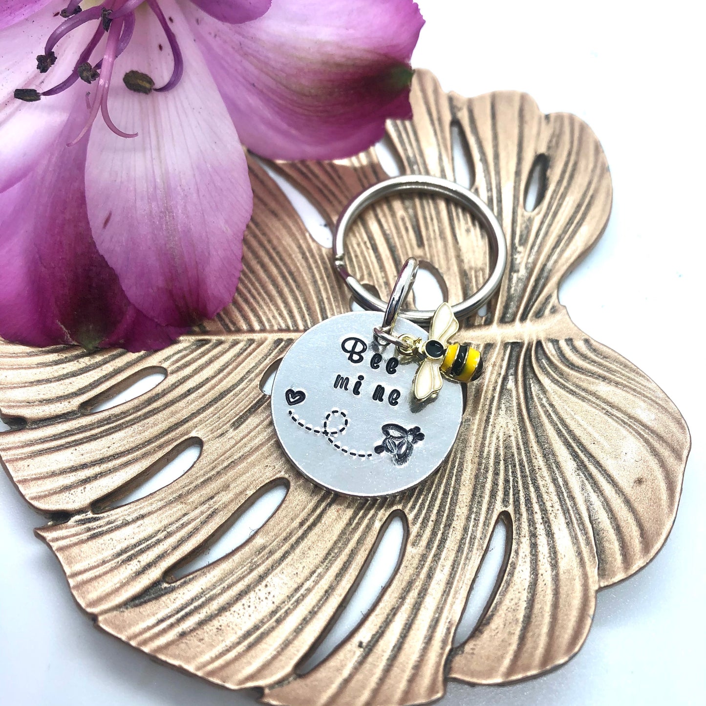 'Bee Mine' keyring