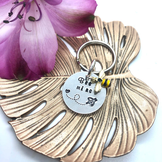 'Bee Mine' keyring