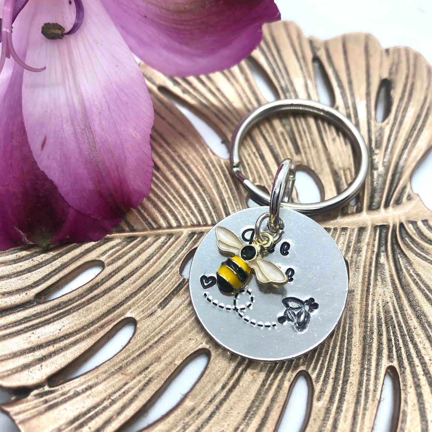 'Bee Mine' keyring