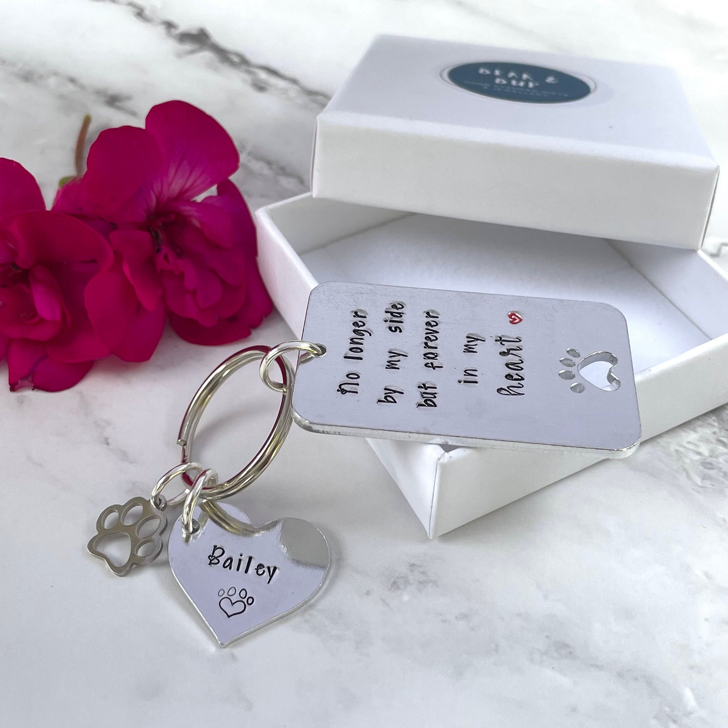 Pet Loss Keyring - sympathy gift