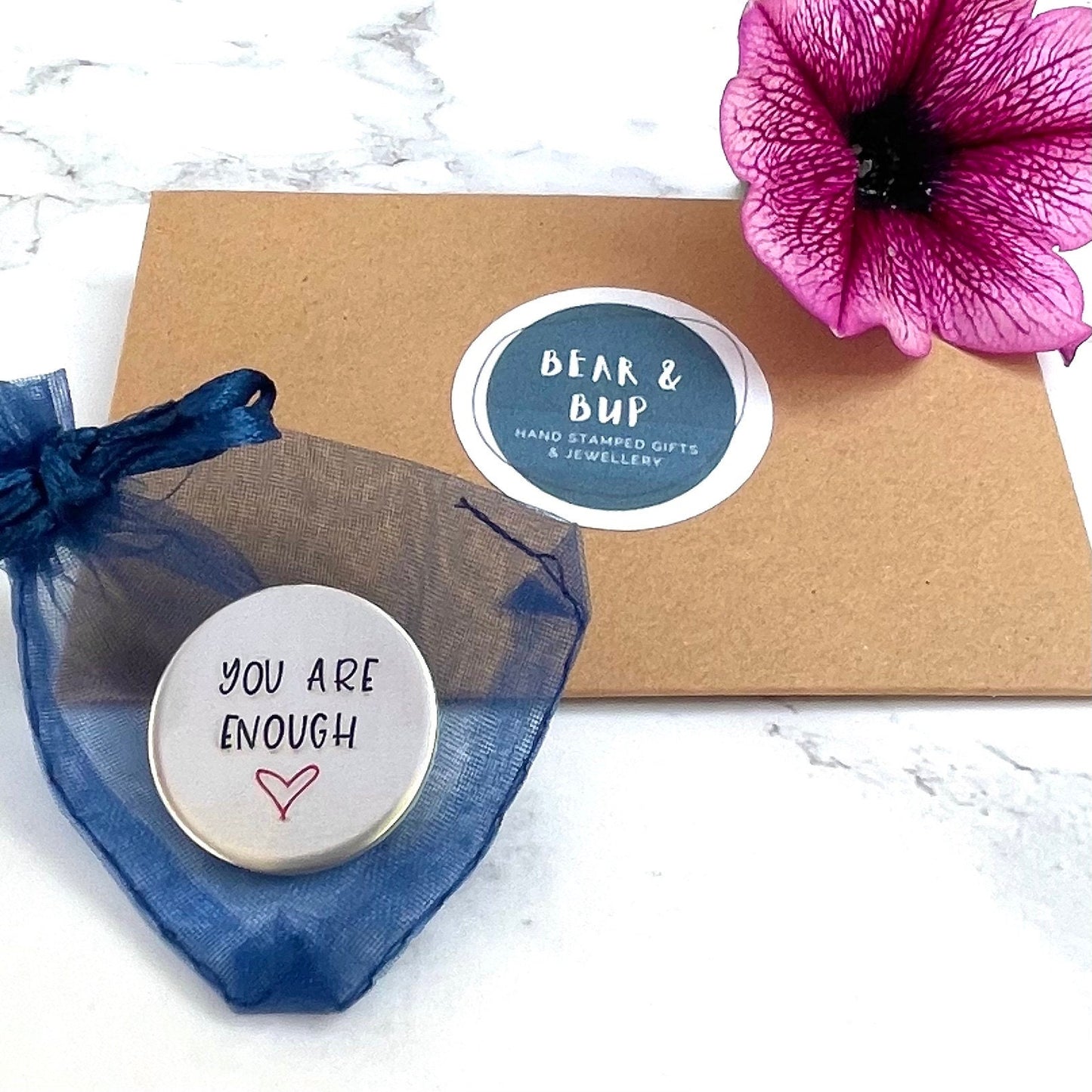 'You are enough' pocket token