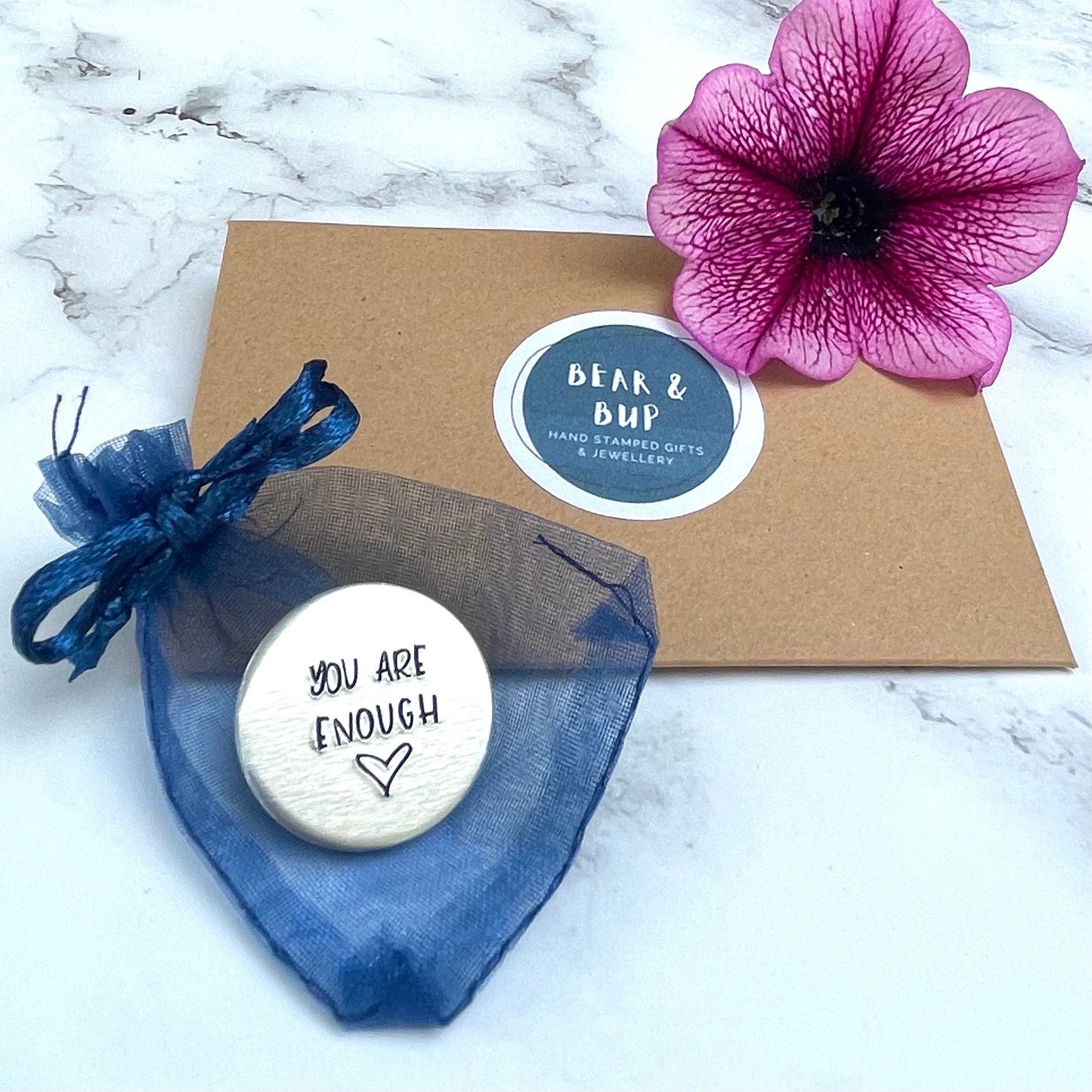 'You are enough' pocket token