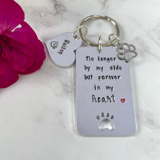 Pet Loss Keyring - sympathy gift