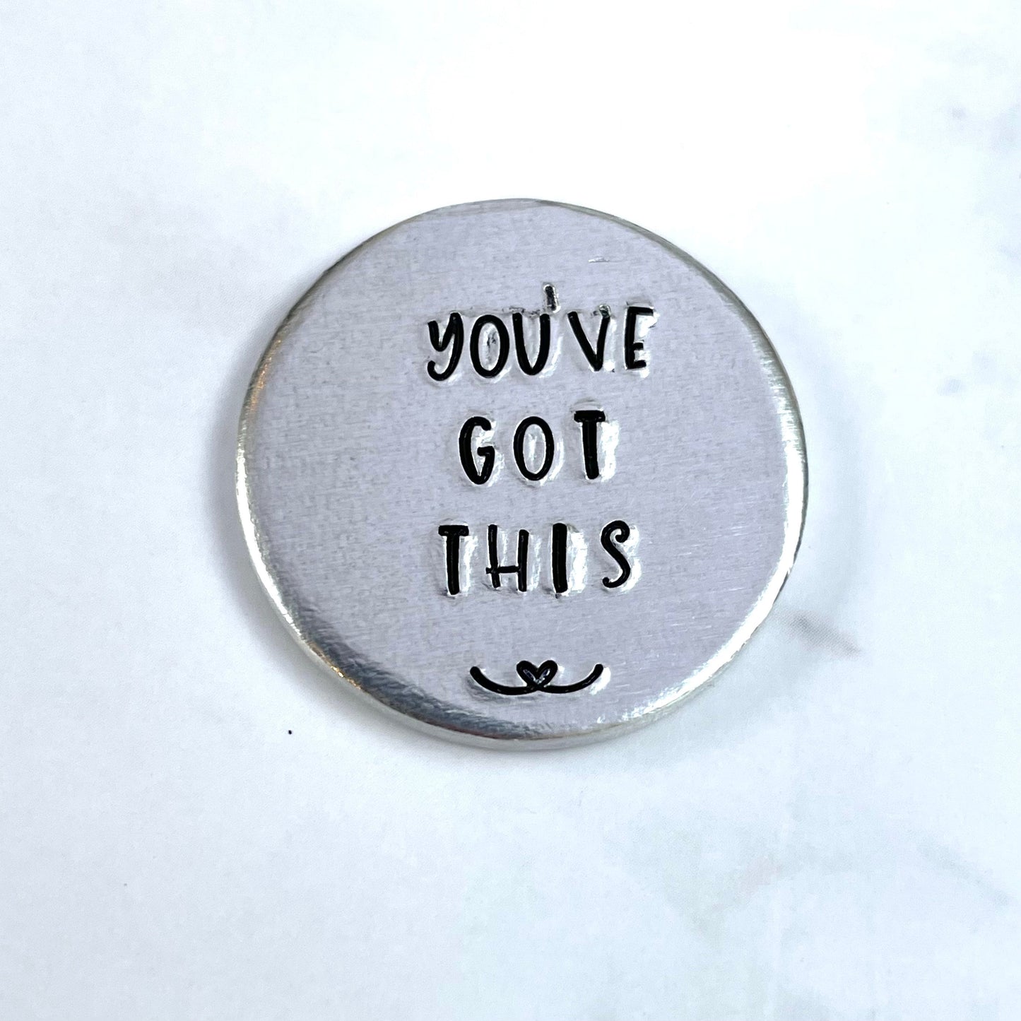 Pocket Token, Personalised affirmation token, Love token, Good Luck charm, Pocket hug